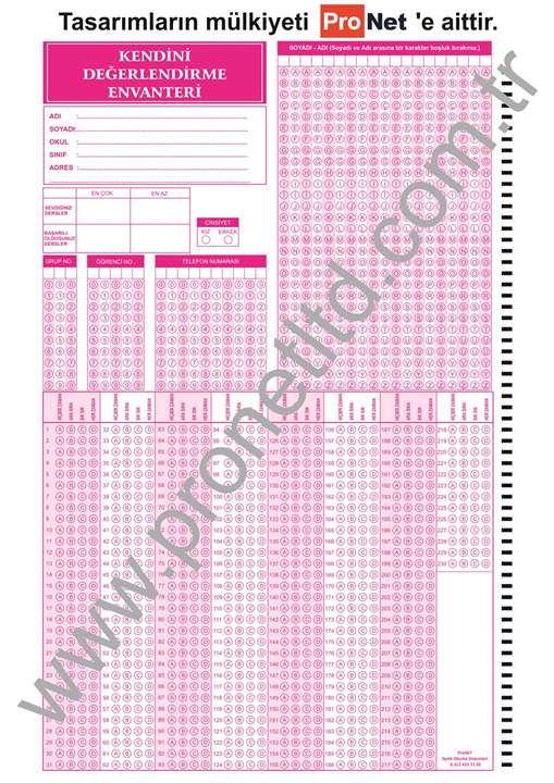 K12NET Kendini Değerlendirme Anketi