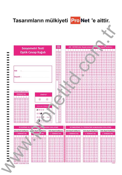 K12NET SOSYOMETRİ TESTİ